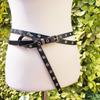 New Spring Summer Double Circle Belt For Women Simple Waist Chain Any Knot Matching Belt Lengthened Leather