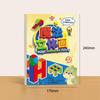 4/1Pcs 3D Magic Stereoscopic Painting Creative Fun Magic For Kindergarten 3-7 Years Old Thinking Training Coloring Sketches