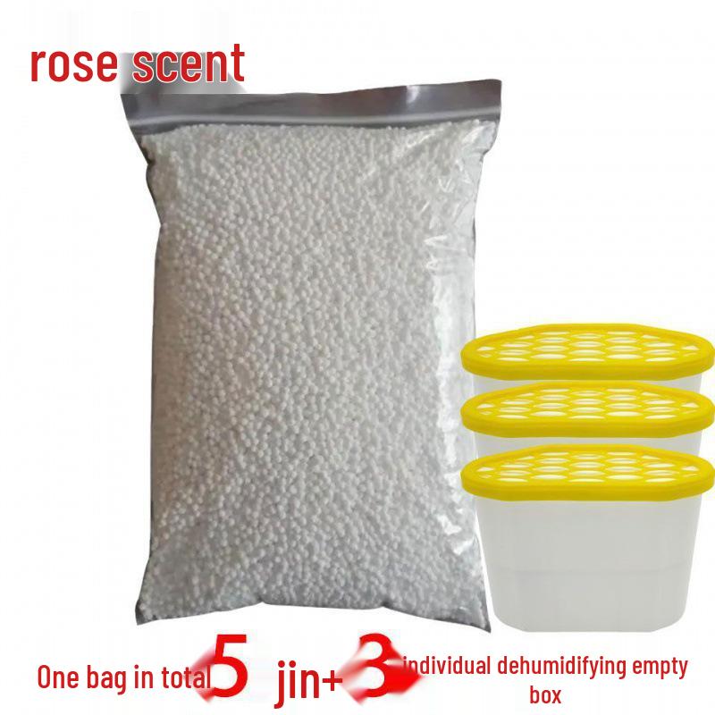 Calcium Chloride Moisture Absorbing Granules, 5 Jin Pack for Room/Wardrobe
