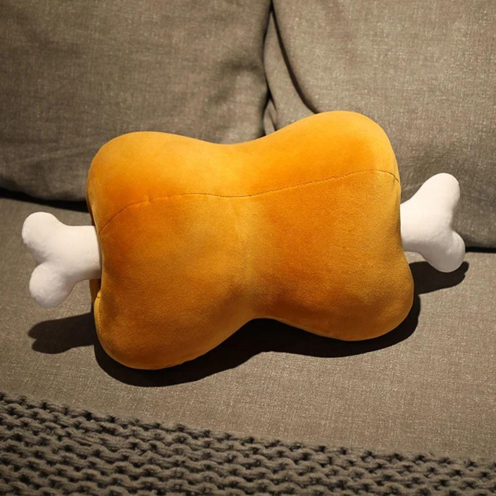 Soft Cartoon Dog Bone Cushion High Quality Stuffed Plush Pillow Bone Plush Pillow  Bed Back Cushion