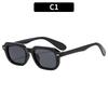 Small Square Computer Glasses Anti Blue Light Blocking Sunglasses for Women Men Zero-power Eyewear Frame Outdoor