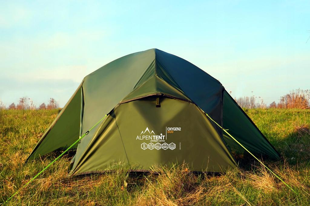 AlpenTent Oxygen 2 Duo Two-Person Tent 2.1 kg Lightweight