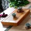 Bamboo Tea Tray with Water Storage