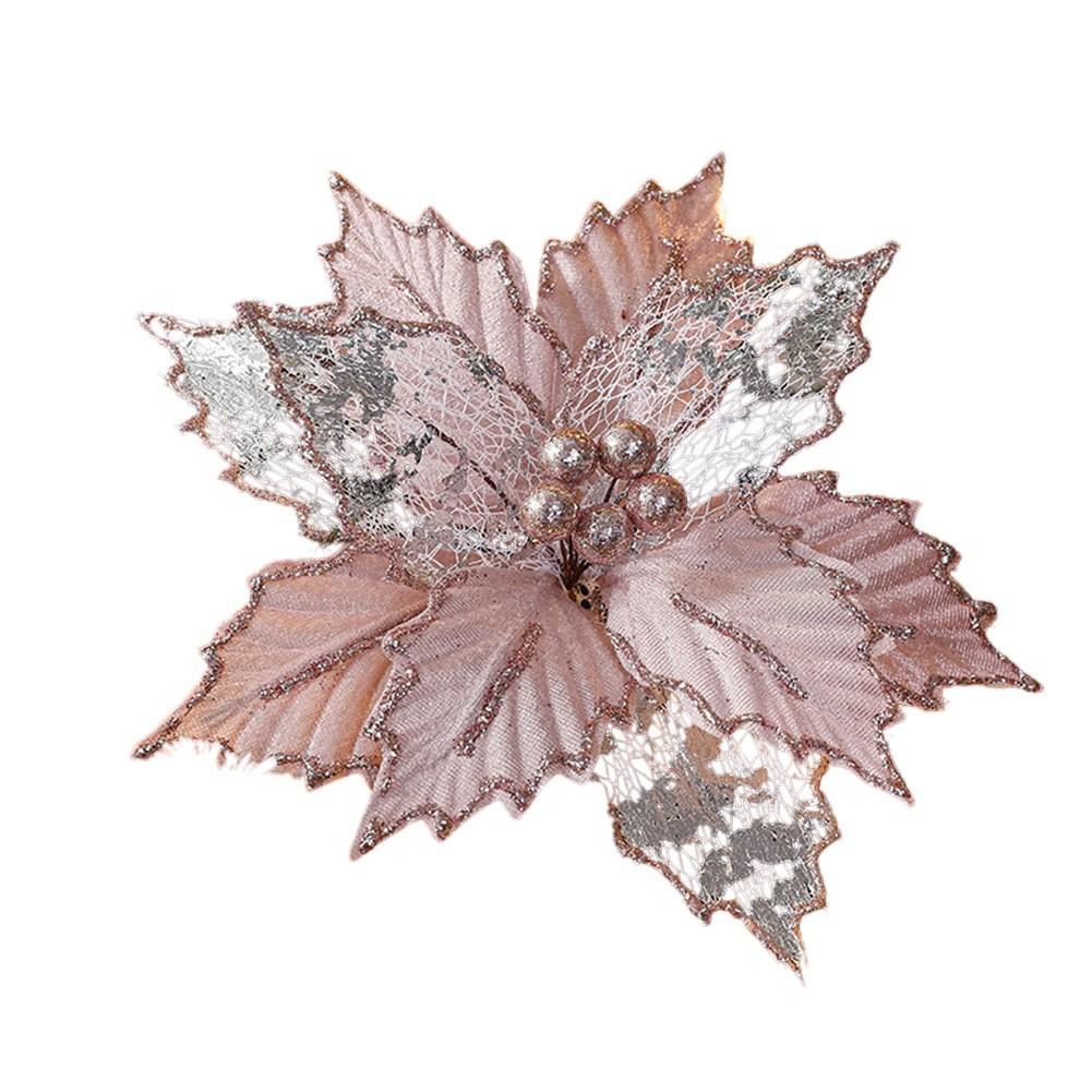 Exquisite Design Maple Leaf Decorations Simulated Christmas Flower