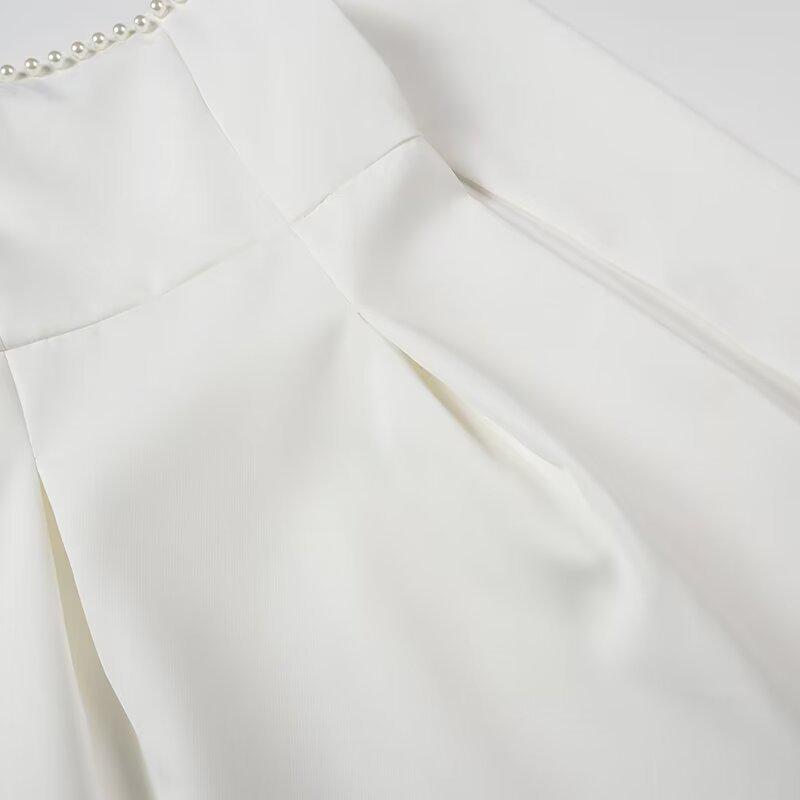 2024 Spring Women's Square Neck A-Line Dress