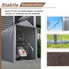 100x187x160cm Bicycle Garage, Waterproof Outdoor Bicycle Shed with Steel Frame & UV Protection – For Bicycle, Motorcycle, Scooter, Garden Tools