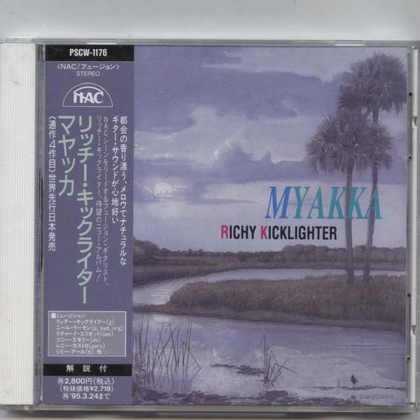 

CD RICHY KICKLIGHTER - Myakka PSCW1176PROMO Polystar 1993 Japan ObiJazz Used