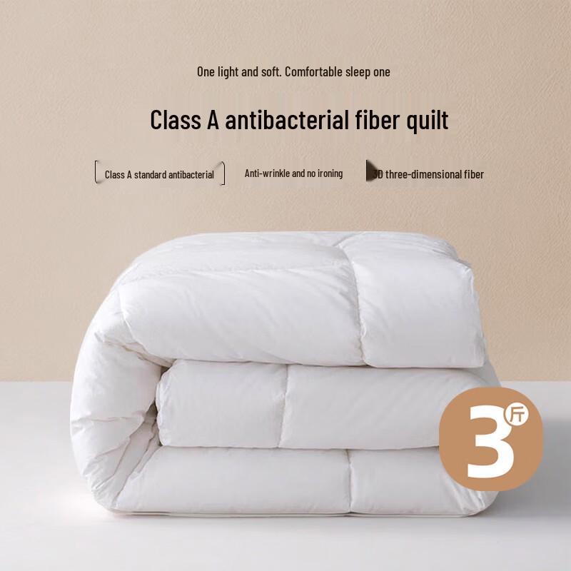 

Zhangyu Hotel Class A Antibacterial Fiber Duvet 150cm x 200cm