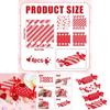 Valentines Day Candy Shape Snack Packaging Box Party Decor Set With Paper Material For Celebrations
