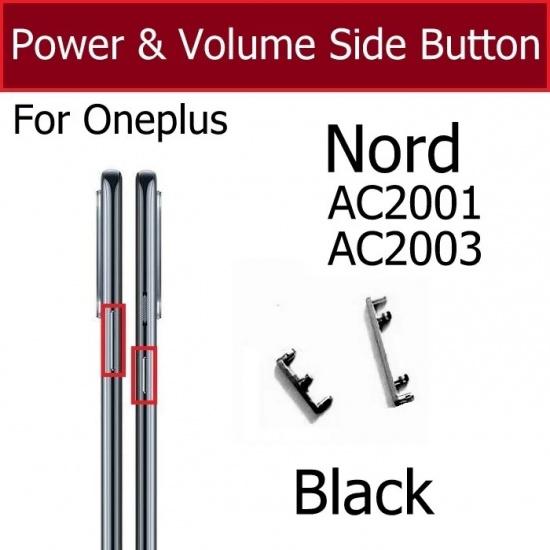 For OnePlus 1+ Nord On OFF Power Volume Keys Fixer Shell Power Volum Buckle Side Button Parts