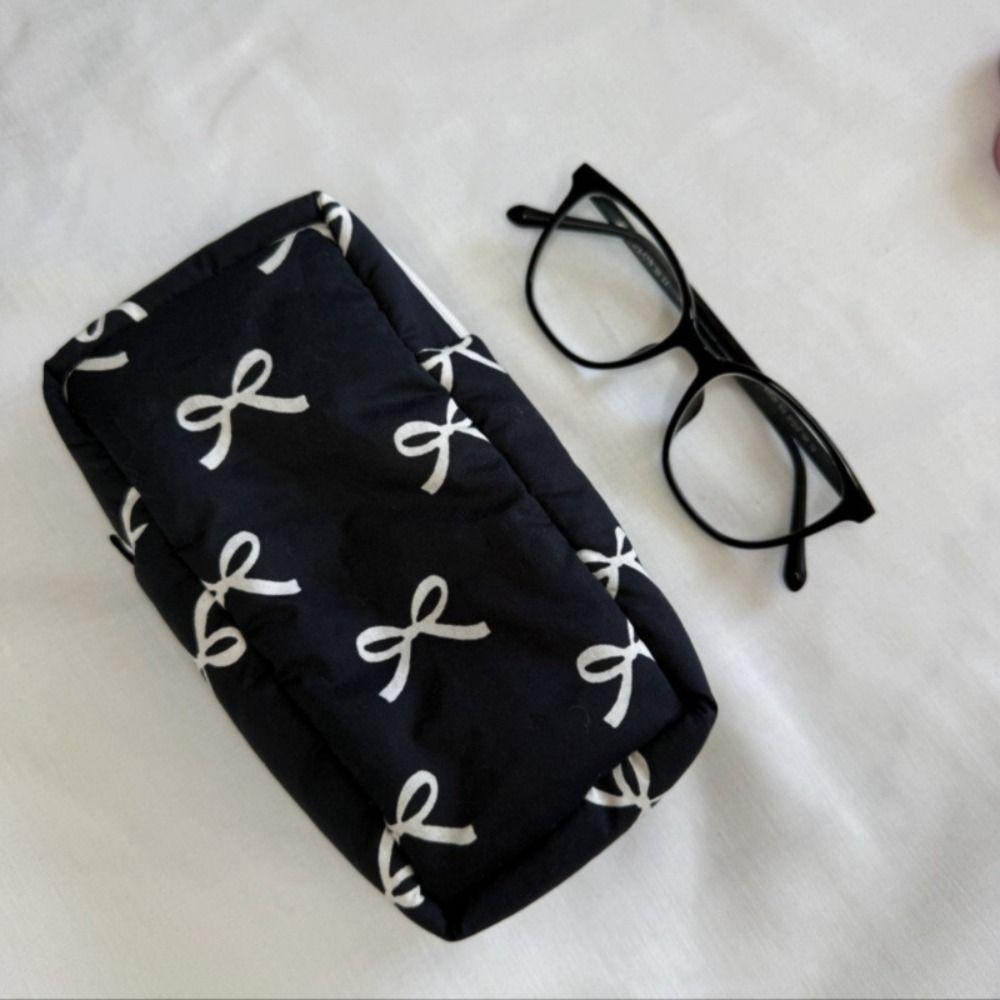 

Bowknot Pencil Case Multi-function Stationery Bag New Pen Bag Without pendants