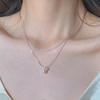 Double Layer Pearl Bead Necklace - Elegant & Versatile Women's Clavicle Chain