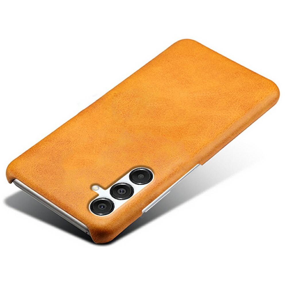 For Samsung Galaxy A17 5G Case Calf Texture PU Leather Hard PC Protective Phone Cover