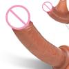 3 Sizes Realistic Big Dildo for Women Beginners Skin Sliding Foreskin Anal Vaginal Stimulation Penis Sex Toys Penis Suction Cup
