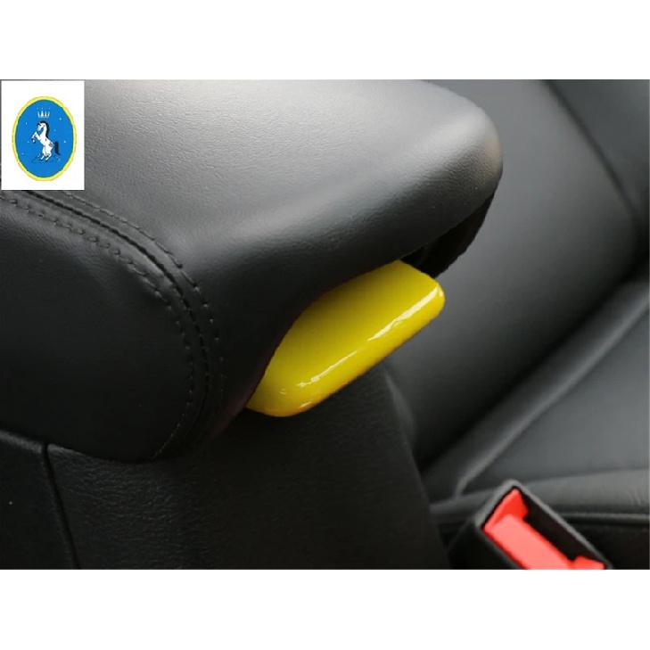 Yimaautotrims Auto Accessory Car Armrest Storage Box Button Switch Frame Cover Trim Fit For Jeep Renegade 2015 - ABS