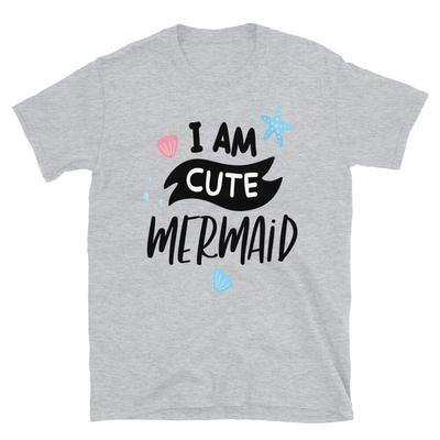 I Am A Cute Mermaid Nautical Summer T-Shirt