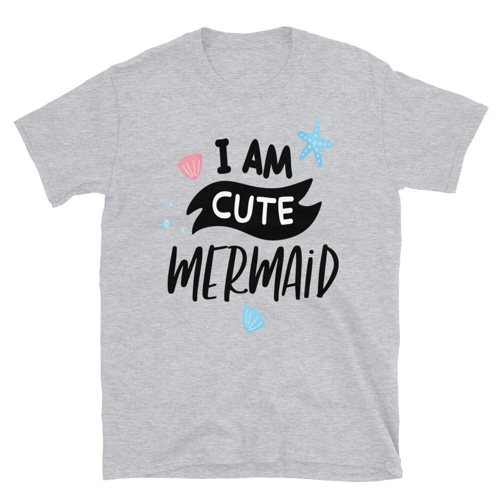 Cute Mermaid Nautical T-Shirt 4XL