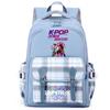 Anime Cartoon K-Pop Bedruckter Rucksack mit großer Kapazität für Teenager, Schüler, Mädchen, Jungen, Schultasche, Büchertasche, Damen, wasserdichte Reisetasche, Kindergeschenk, Mochila