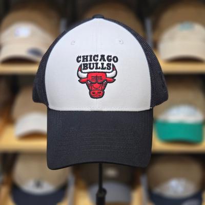 Cappellino da Baseball NBA Unisex Chicago Bulls Autentico Rete Trucker Rigido N255AP458P (19)