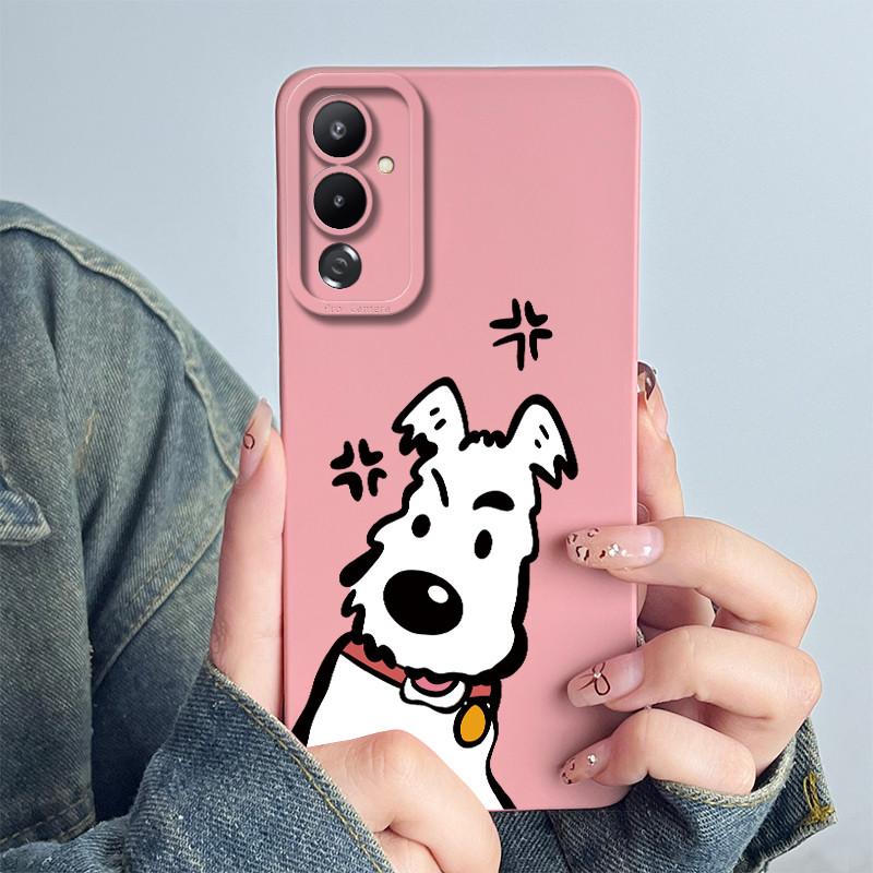 For Tecno Pova 4 Phone Case LG7n Back Cover Silicone Sweet Painted Cartoon Shell Funda Lovely Printed Protective Coque Casing