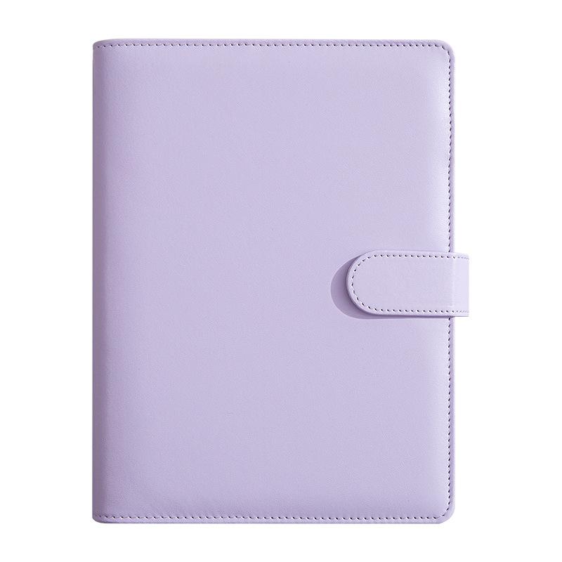 A5 Loose-leaf Account Notebook Spotted Cover Planner Custom Financial Organizer Multi-slot Work Journal Portable Record Book
