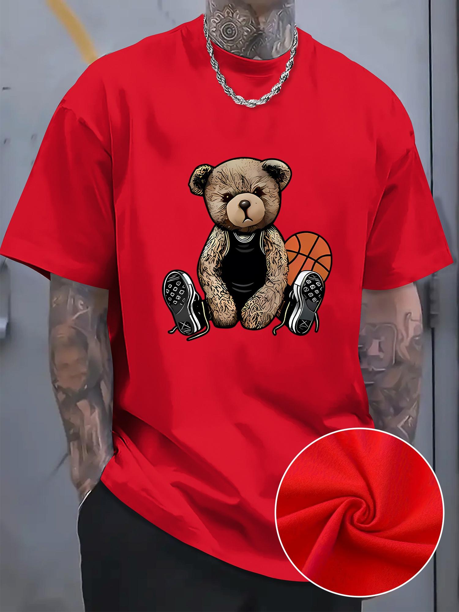 

Мужская повседневная футболка с коротким рукавом и принтом для теплой погоды — дышащая, мягкая и удобная модная одежда XXXXXL армия зеленый