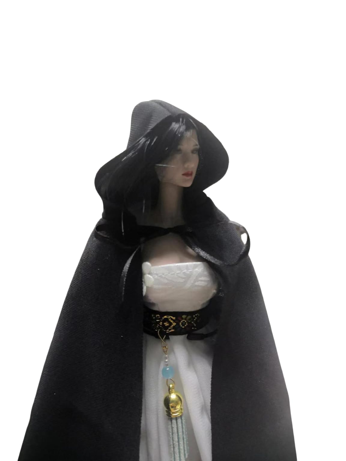 

Scale Model Styling Cloak for Male Figure 30ms Not 1/6 12-inch Body, Collection, (Body, Head, Shoes, etc. Included) чёрный