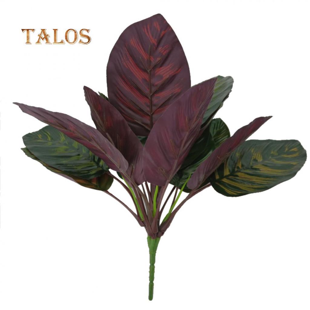1Pc Artificial Plant Tropical Peacock Leaves for DIY Floral Arrangement Decor Decoration