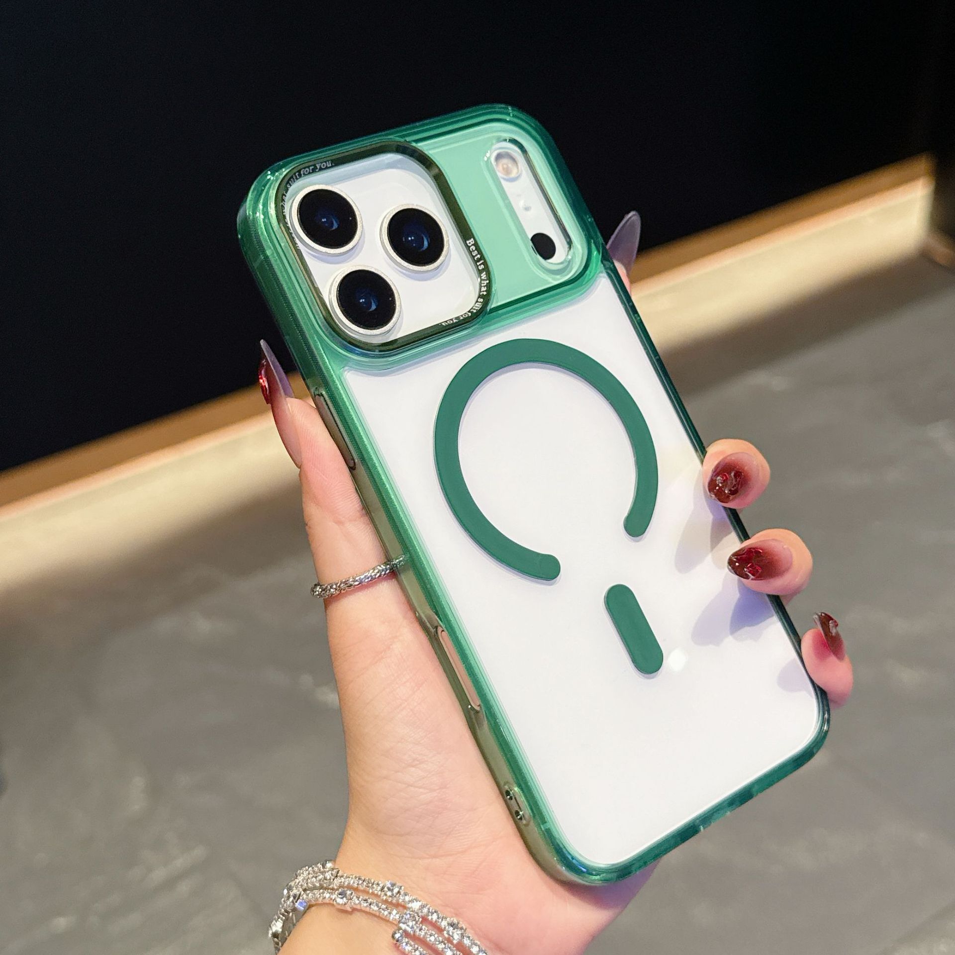 

Прозрачный магнитный чехол для телефона iPhone17Air Apple 17ProMax Полная защита чехол для телефона iPhone12ProMax