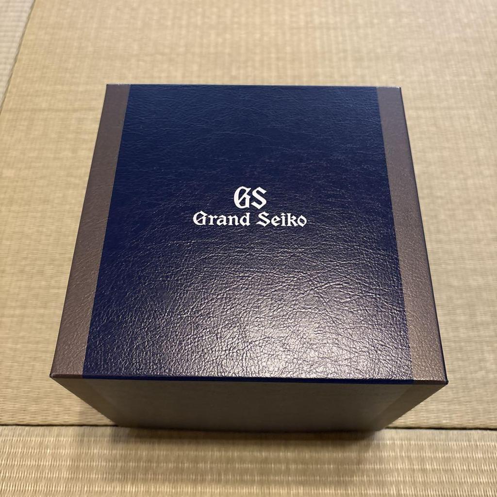 [USED] Grand Seiko watch box (with outer box)