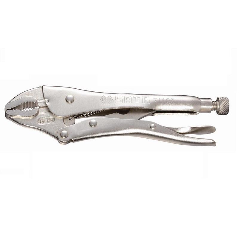 SATA 7-inch Round Jaw Locking Pliers with Cutter