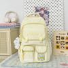 College style fresh and sweet candy color backpack girl multi-compartment large-capacity backpack