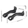 Ergonomic Bicycles Handle Bar Ends Replacement Bicycles Handlebar Grips Bar Ends