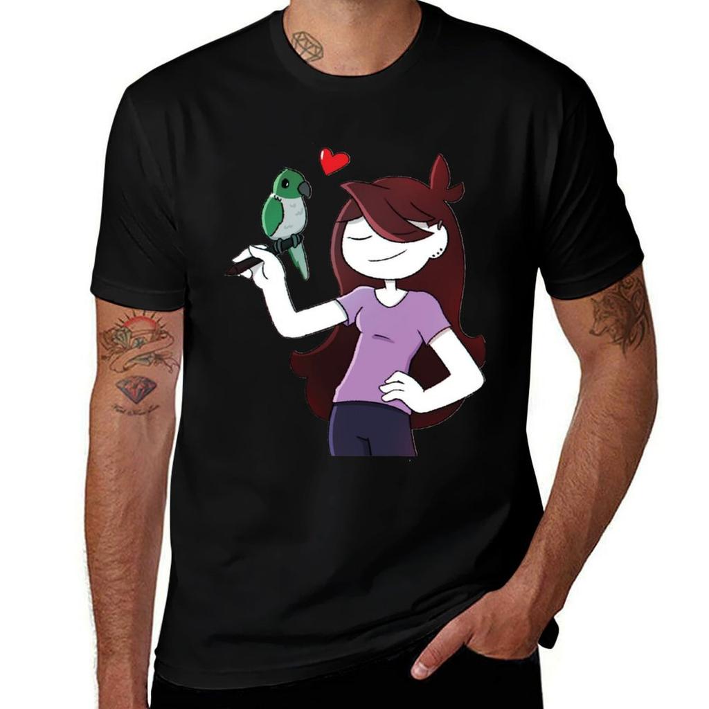 Jaiden and Ari - jaiden animation T-Shirt Festival Casual Short Sleeve