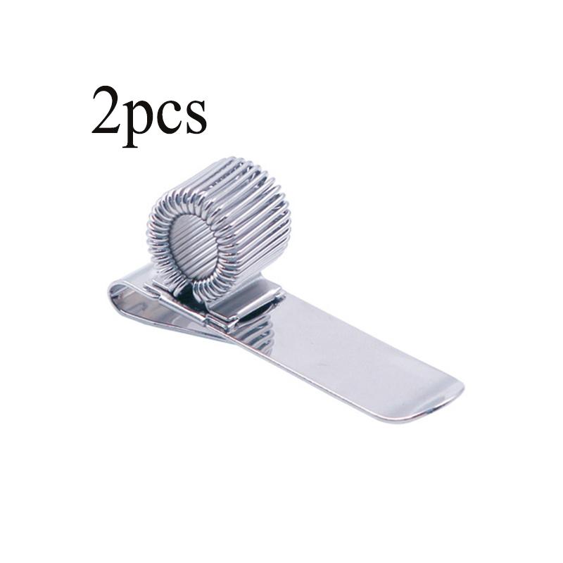 Cep Klipsli Tek Delikli Metal Yaylı Kalemlik Yaylı Döngü Doktor Hemşire Üniforması Kalemlik Defter Metal Kalem Klipsi