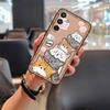 Custodia Protettiva alla Moda per Samsung Galaxy A36 5G/SM-A366B Antipolvere Antiurto Resistente allo Sporco Grafite TPU