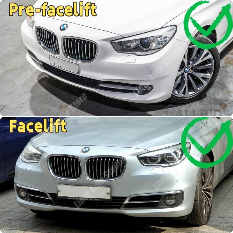 ABS Front Bumper Lip Spoiler Splitter For BMW 5 Gran Turismo F07 GT 2009-2017 520i 520d 530i 530d 535i 535d 550i Bodykits Tuning