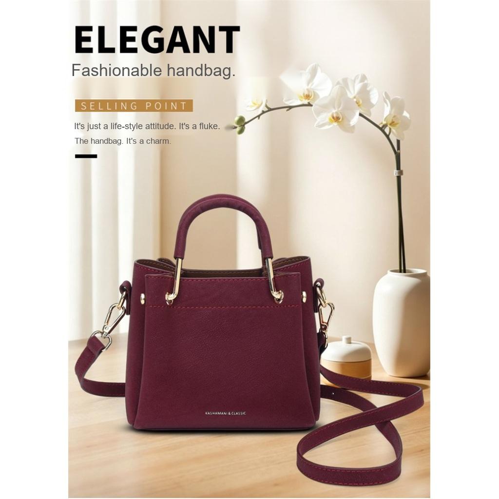 Handbag Women Milled fabric Detachable Shoulder Strap Daily Commute