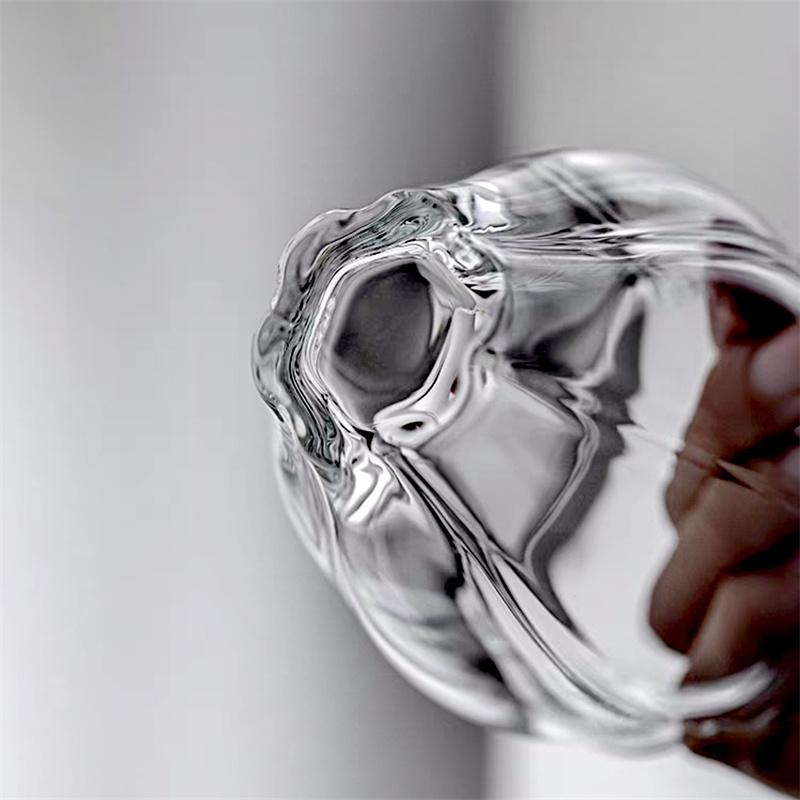 180ml Pączek Kwiatu Odporny na Ciepło Wysokoborosilikowy Szklany Kubek Sprawiedliwości Czajniczek Chahai Zestaw do Herbaty Kung Fu Akcesoria Naczynia do Herbaty