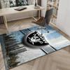 Las Vegas Raiders Area Rug for Office, Chair Rug, Decorative Carpet Livingroom Mat, Large Size Fan gifts Christmas gifts