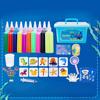 1 Set Kids Water Elf Toy Kit with 8/10/12 Shape Molds Water Gel Toy DIY Handmade Water Animal Creation Kit Toddlers Boys Girls Gift