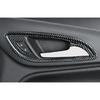 2018- For Chevrolet Equinox Steel Carbon Fiber Inner Door Handle Lock Cover