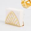 Gold-Plated Square Stainless Steel Napkin Holder, Towel Holder, Creativenapkin
