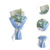 Crochet Flower Bouquet Completed Decoration Gifts Centerpieces Fake Knitted for