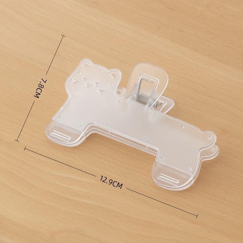 Reading Book Clip Transparent Cover Book Clip Reading Holder Easy To See Bookshelf Fun and Cute Reading Book Clip