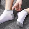 10 pairs of men's fashionable, breathable and comfortable ankle socks, sweat absorbing and odor proof, suitable for daily wear
