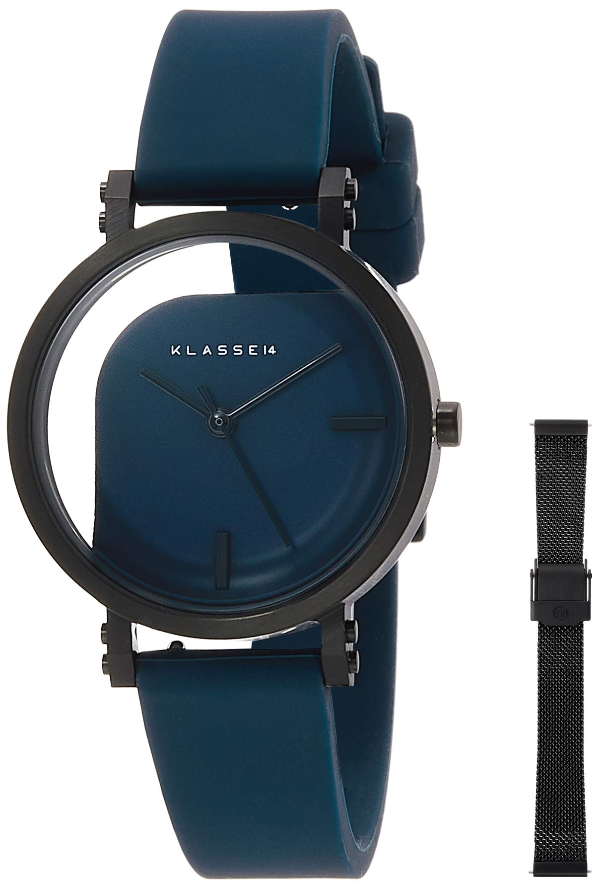 

Watch IMPERFECT ANGLE Blue Black 32mm WIM20BK014W Navy [Class Fourteen] Girls Women s
