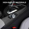 Hard Dry Carbon Fiber For BMW F30 F31 F32 F34 F36 M3 F80 LHD RHD Car Multimedia Knob Button Panel Cover Sticker Trim Accessories