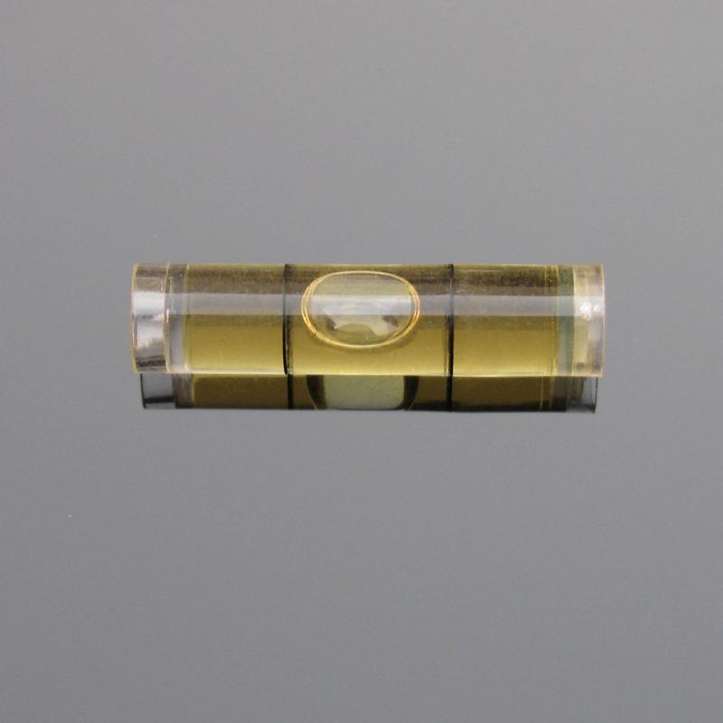 9.5*40mm Plast Rörformigt Libell Gult Blått Grönt Rött Färg Vattenpass För Po Ram Hushålls DIY