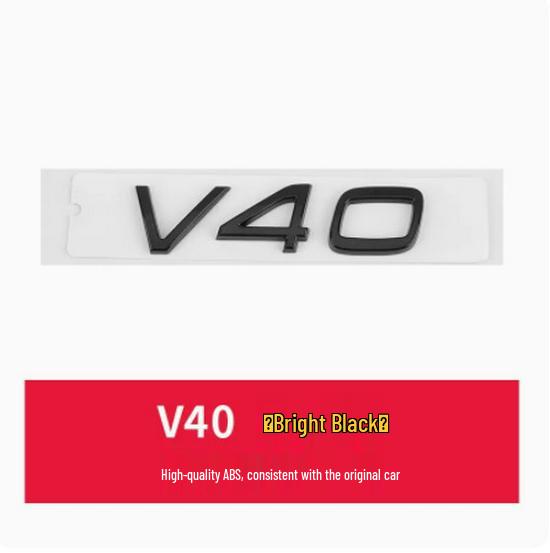 Volvo V60 S90 S80L XC60 XC90 Rear Tail Logo English Letter Sticker
